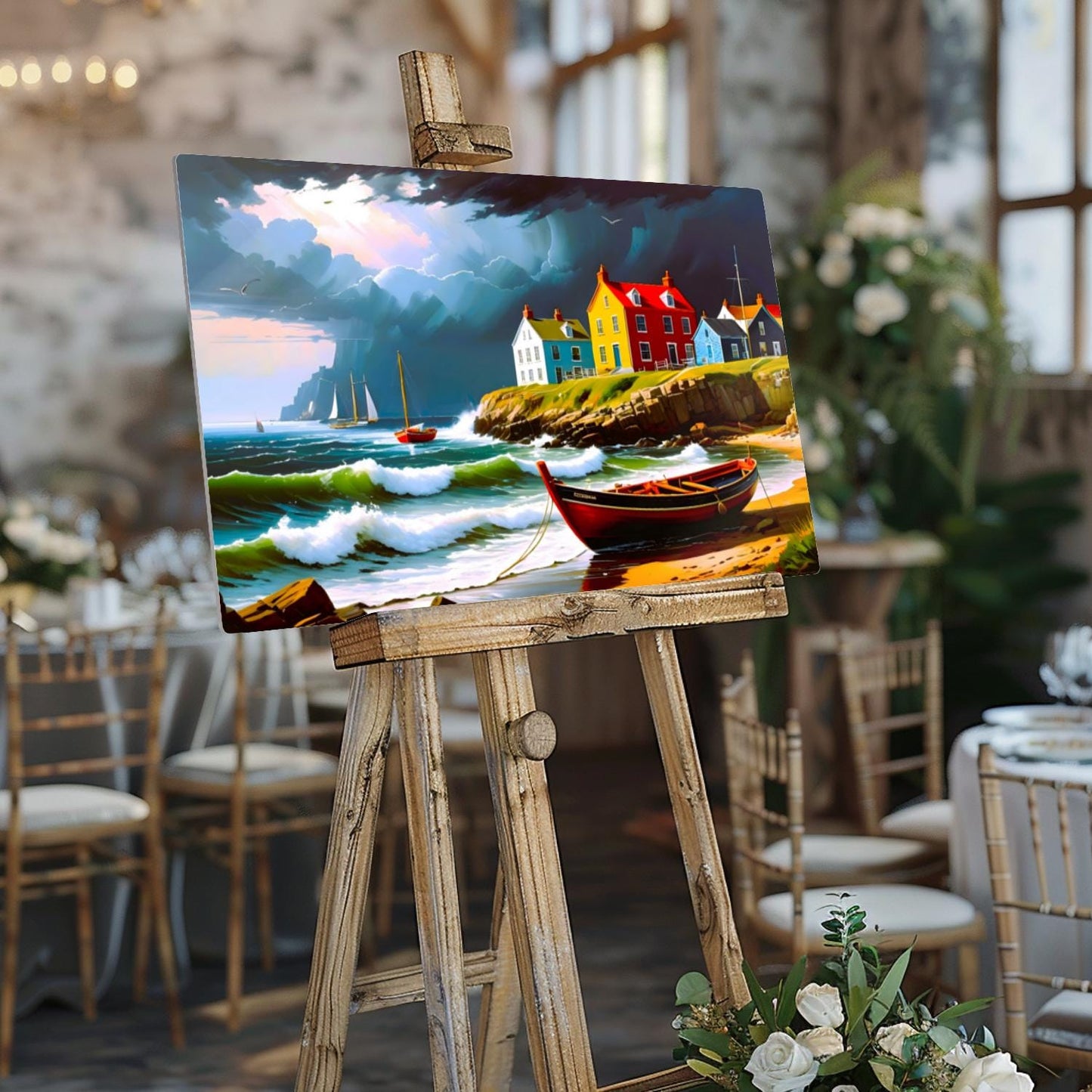 Coastal CO1, Printed On Gloss Aluminium To Enhance Colours And Detail, Unique Wall Print, A Gift For A Lifetime...