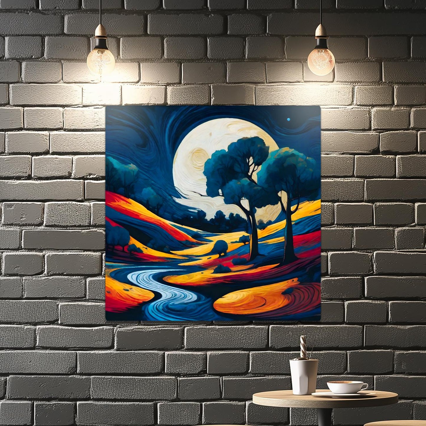 Landscape L2, Printed On Steel, Unique Image, Highly Detailed, Vibrant Colours, Perfect Wall Décor, A Gift For A Lifetime