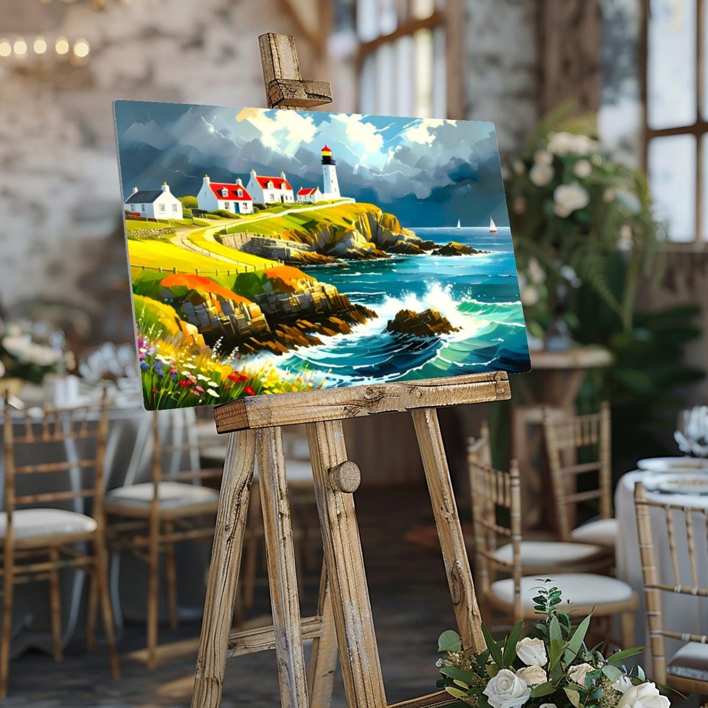 Coastal CO4, Printed On Gloss Aluminium To Enhance Colours And Detail, Unique Wall Print, A Gift For A Lifetime...