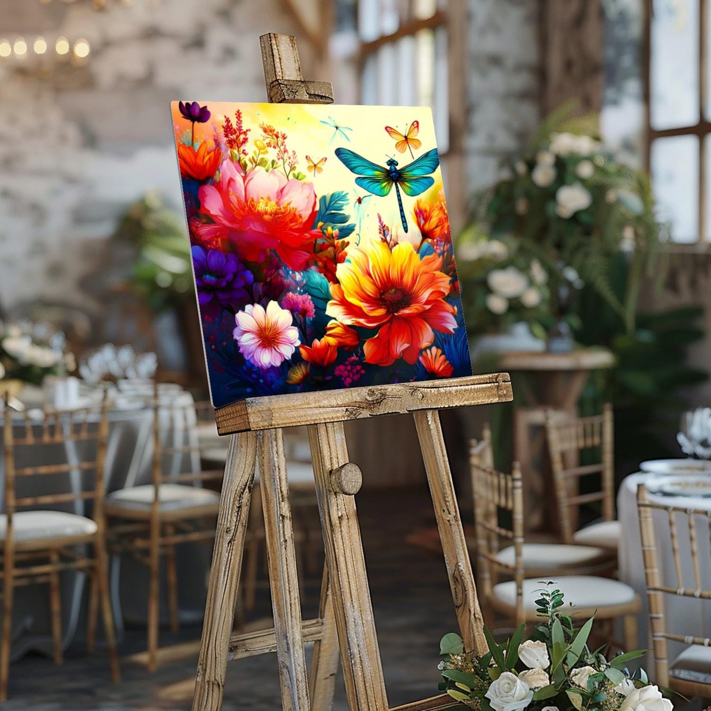 Dragonfly 1, Printed On Gloss Aluminium To Enhances Colours And Detail, Unique Gift Idea, A Gift That Will Lasts Forever...