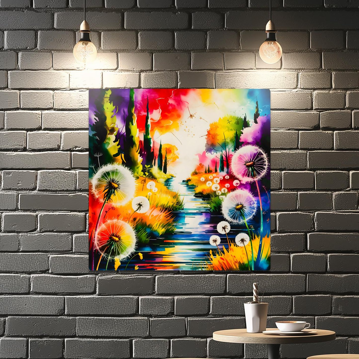 Dandelion D2,Printed on aluminium to enhance colour and detail. A great gift idea that will endure a lifetime...