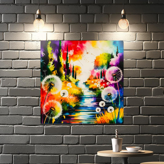 Dandelion D2,Printed on aluminium to enhance colour and detail. A great gift idea that will endure a lifetime...