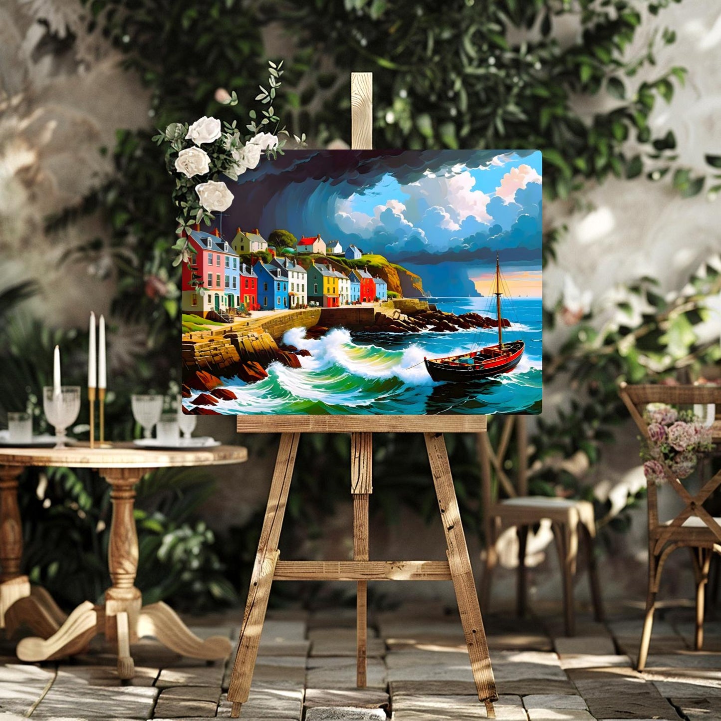 Coastal CO2, Printed On Gloss Aluminium To Enhance Colours And Detail, Unique Wall Print, A Gift For A Lifetime...