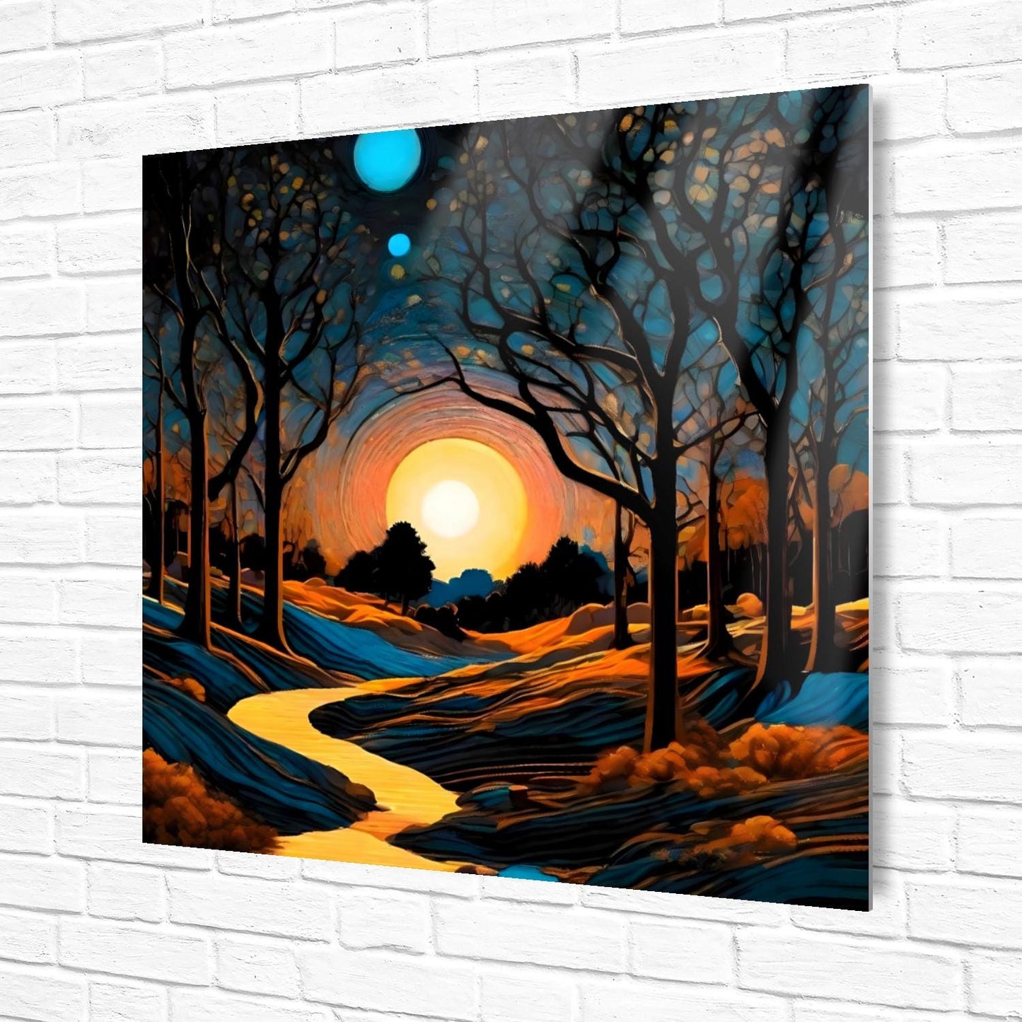 Landscape L4, Printed On Steel, Unique Picture, Vivid Image, High Quality Prints, Ready To Hang, A Gift That Will Lasts Forever