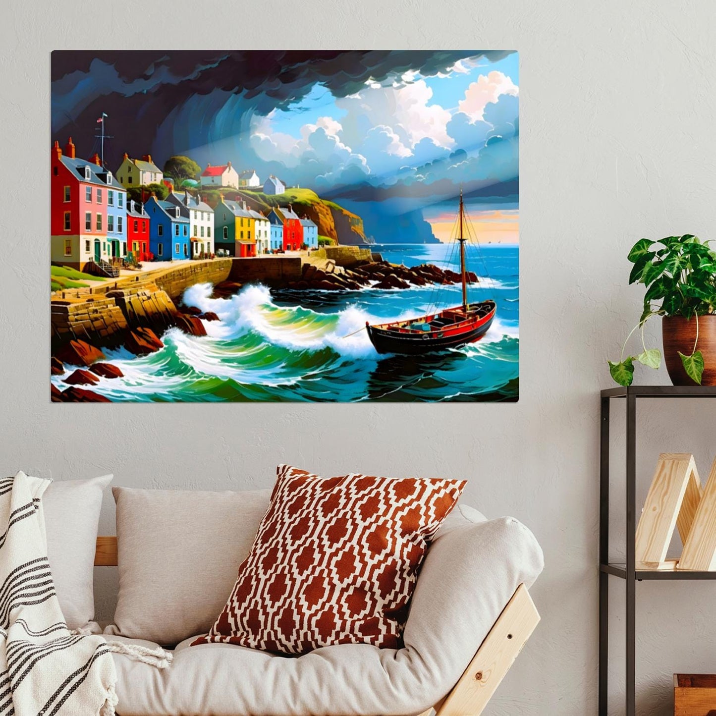 Coastal CO2, Printed On Gloss Aluminium To Enhance Colours And Detail, Unique Wall Print, A Gift For A Lifetime...