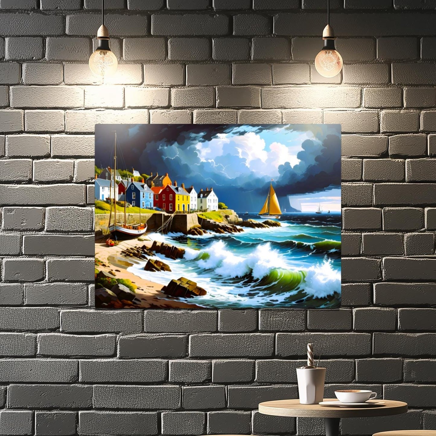 Coastal CO3, Printed On Gloss Aluminium To Enhance Colours And Detail, Unique Wall Print, A Gift That Will Last A Lifetime...