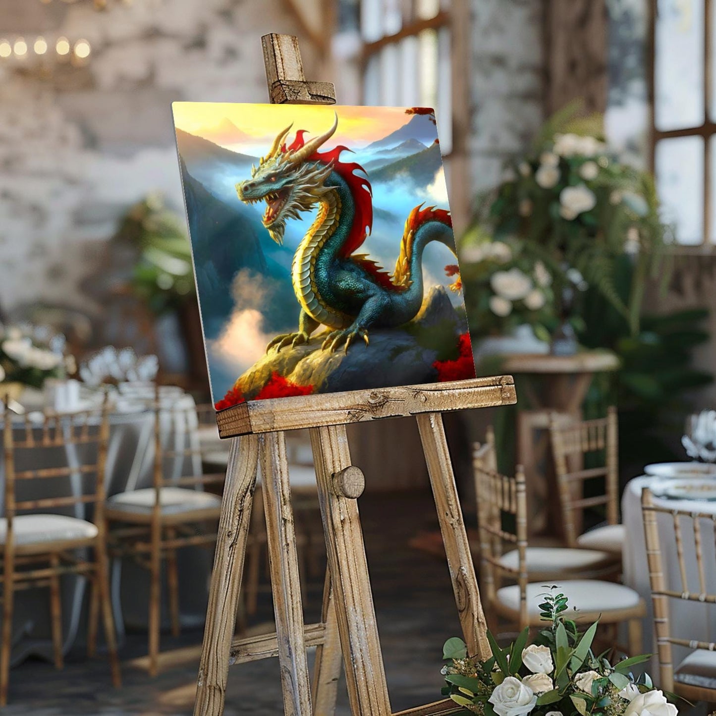 Dragon D1, Printed On Gloss Aluminium To Enhance Colours And Detail, Unique Wall Print, A Gift For A Lifetime...