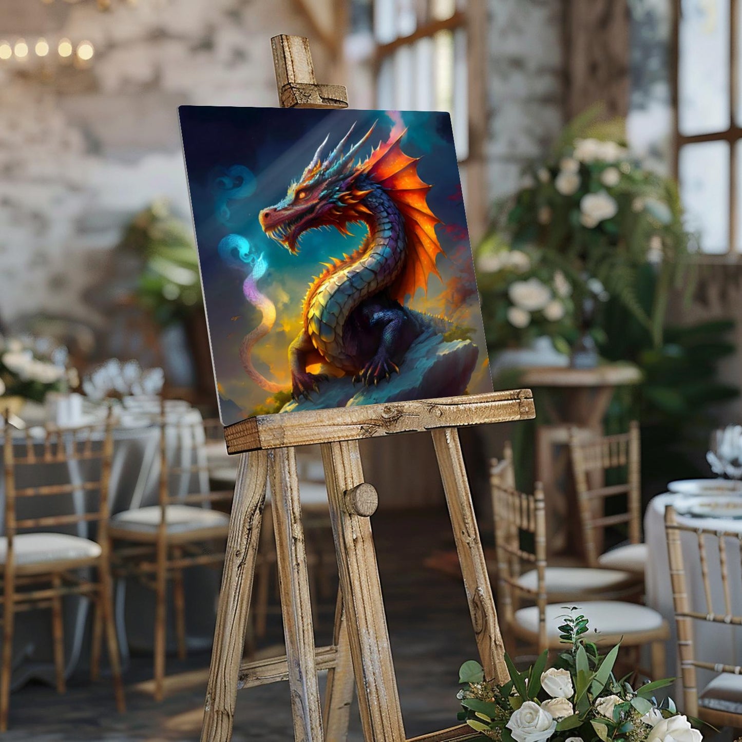 Dragon D2, Printed On Gloss Aluminium To Enhance Colours And Detail, Unique Wall Print, A Gift For A Lifetime...