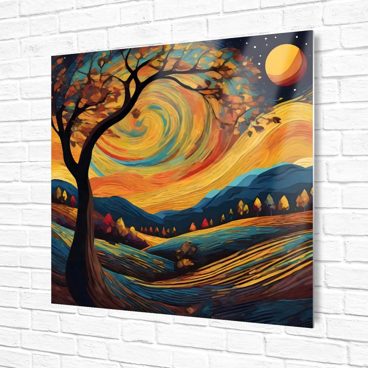 Landscape L3, Printed On Steel, Unique Print, Vivid Image, High Quality Prints, Unique Gift Ideas, A Gift That Will Lasts Forever