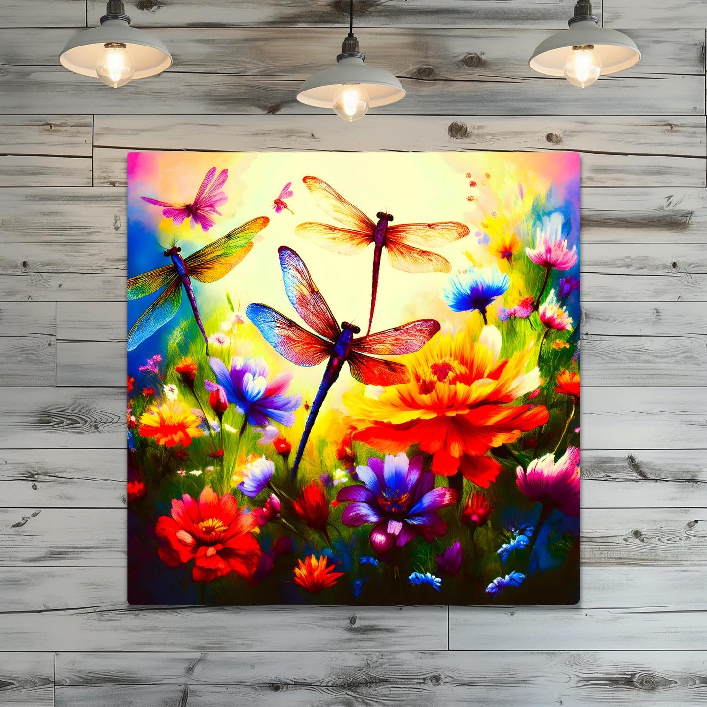 Dragonfly 3, Printed On Gloss Aluminium To Enhances Colours And Detail, Unique Gift Idea Print, A Gift That Will Lasts Forever...