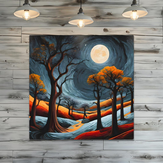 Landscape L1, Printed on aluminium to enhance colour and detail. A great gift idea that will endure a lifetime...
