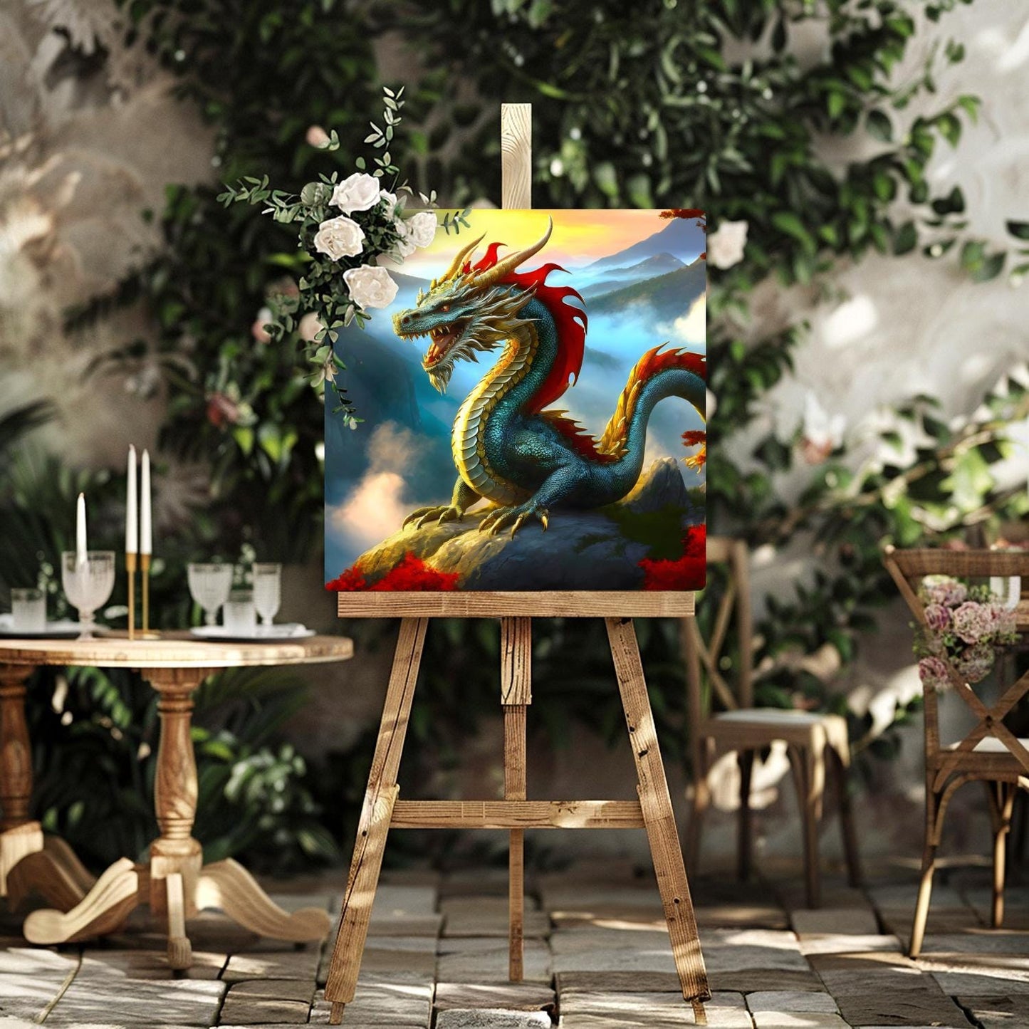 Dragon D1, Printed On Gloss Aluminium To Enhance Colours And Detail, Unique Wall Print, A Gift For A Lifetime...