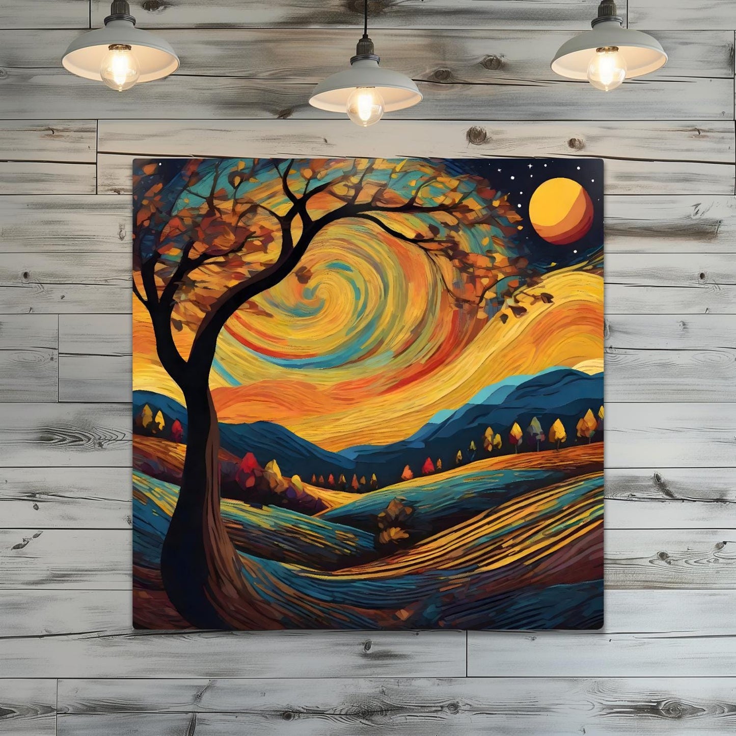 Landscape L3, Printed On Steel, Unique Print, Vivid Image, High Quality Prints, Unique Gift Ideas, A Gift That Will Lasts Forever
