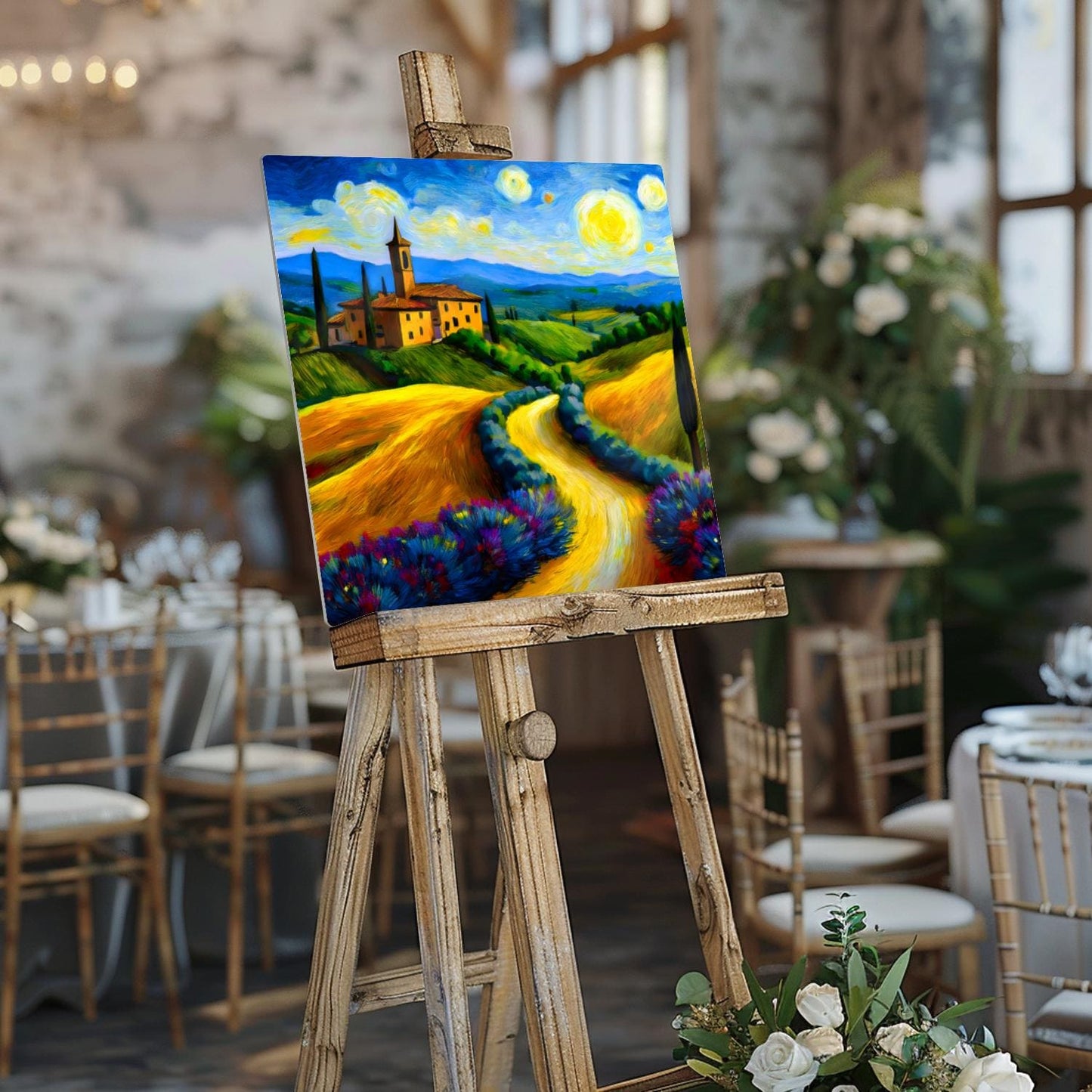 Italian Countryside No4, Printed On Steel, Unique Image, Original Print, Highly Detailed, Vibrant Colours, A Gift That Lasts Forever