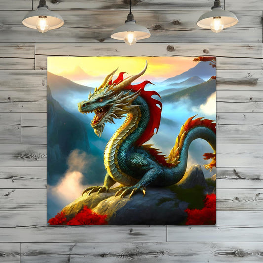 Dragon D1, Printed On Gloss Aluminium To Enhance Colours And Detail, Unique Wall Print, A Gift For A Lifetime...