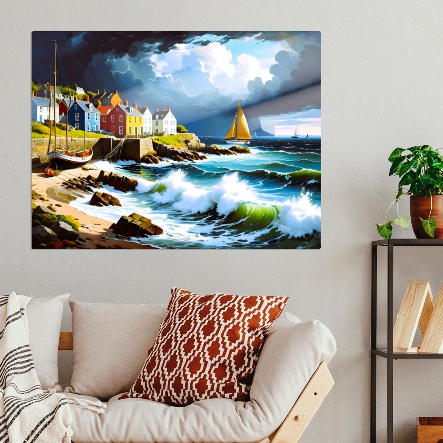 Coastal CO3, Printed On Gloss Aluminium To Enhance Colours And Detail, Unique Wall Print, A Gift That Will Last A Lifetime...
