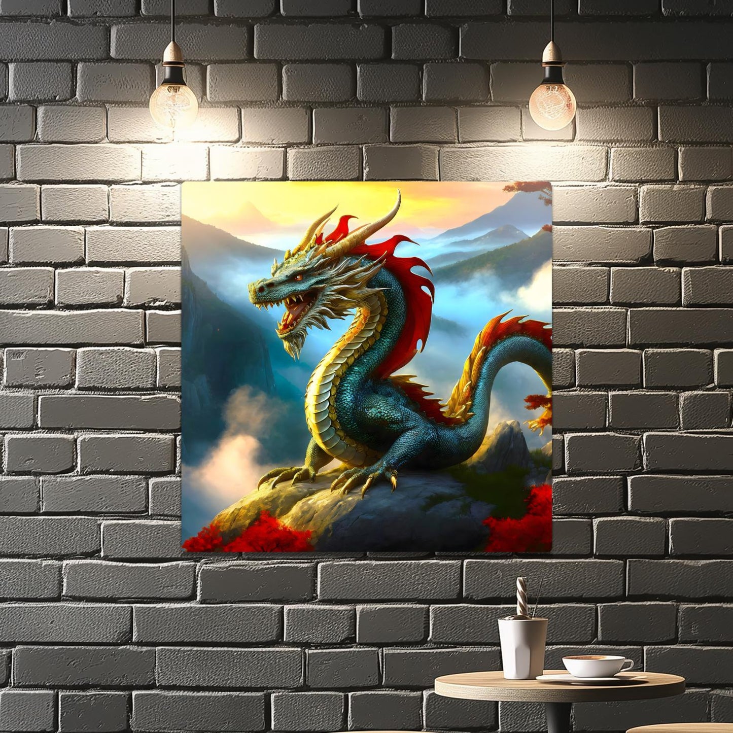 Dragon D1, Printed On Gloss Aluminium To Enhance Colours And Detail, Unique Wall Print, A Gift For A Lifetime...