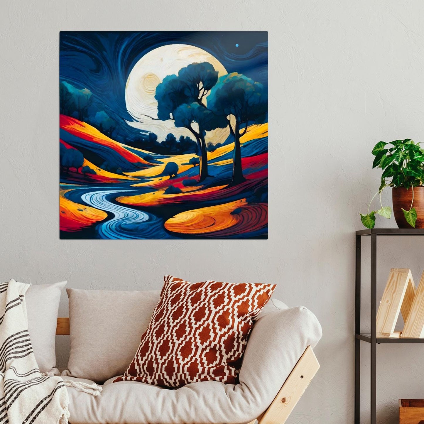 Landscape L2, Printed On Steel, Unique Image, Highly Detailed, Vibrant Colours, Perfect Wall Décor, A Gift For A Lifetime