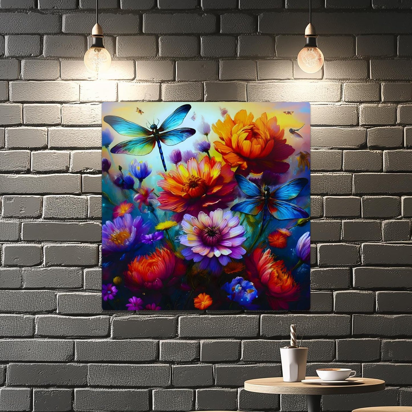 Dragonfly 4, Printed On Gloss Aluminium To Enhances Colours And Detail, Unique Gift Idea Print, A Gift That Will Lasts Forever...