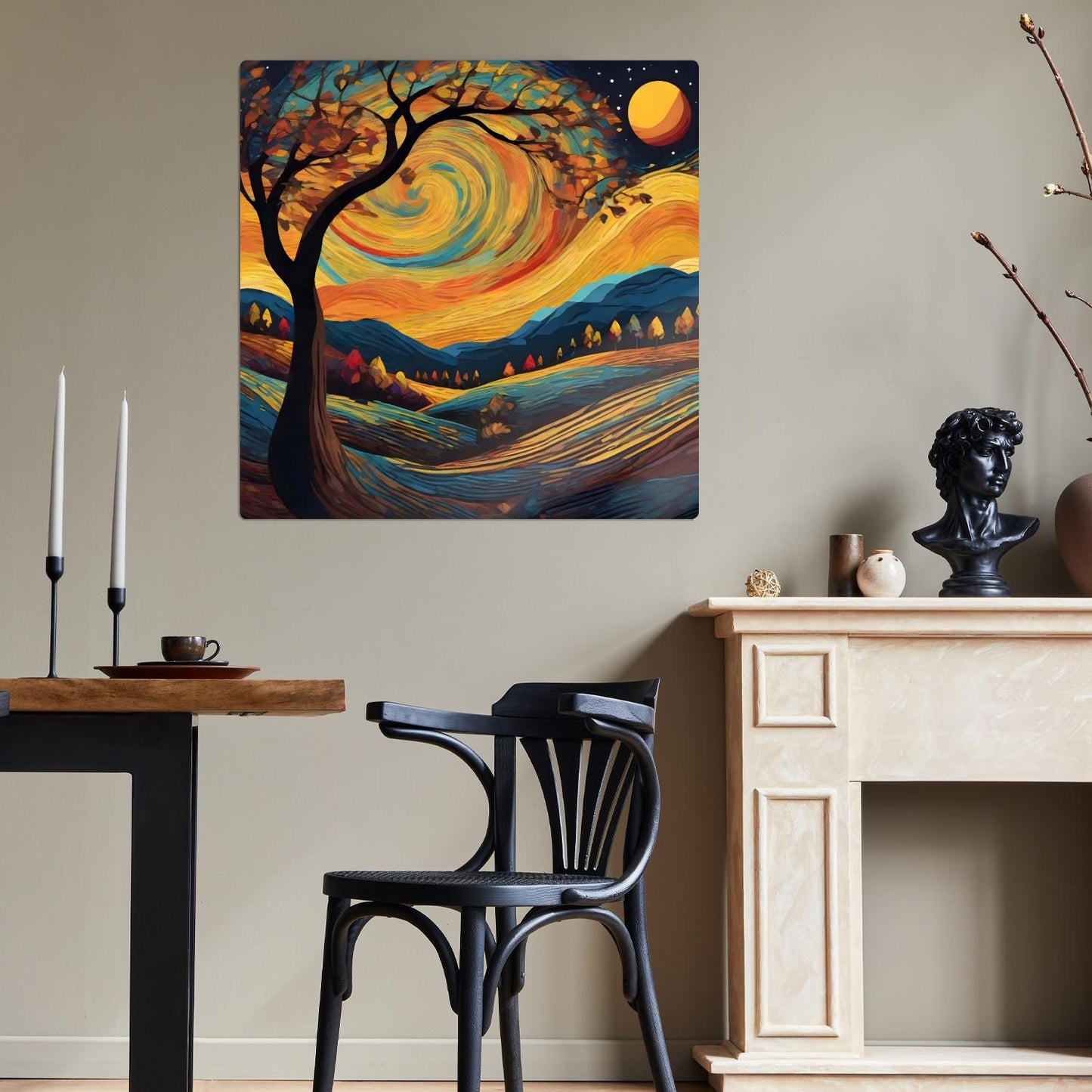 Landscape L3, Printed On Steel, Unique Print, Vivid Image, High Quality Prints, Unique Gift Ideas, A Gift That Will Lasts Forever