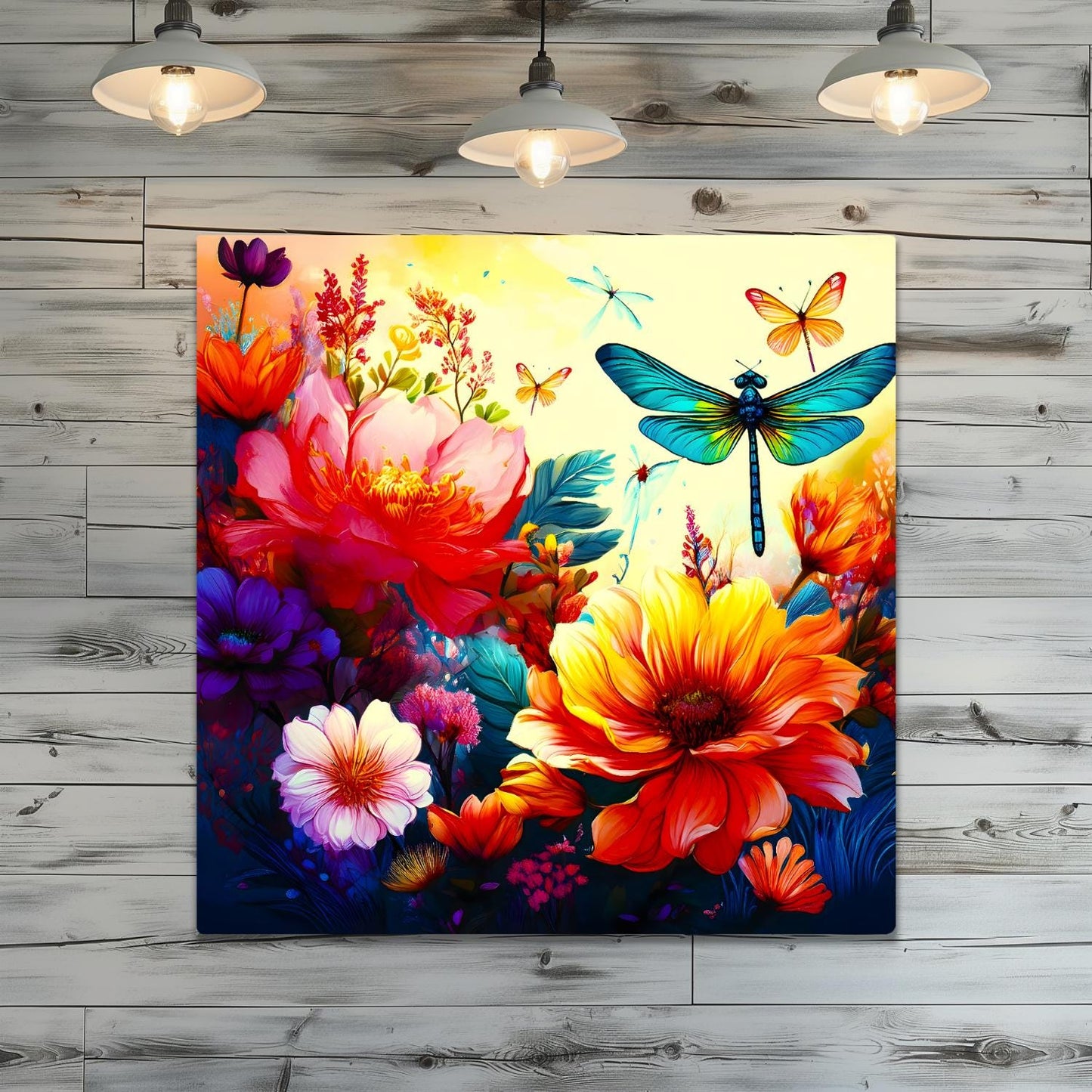 Dragonfly 1, Printed On Gloss Aluminium To Enhances Colours And Detail, Unique Gift Idea, A Gift That Will Lasts Forever...