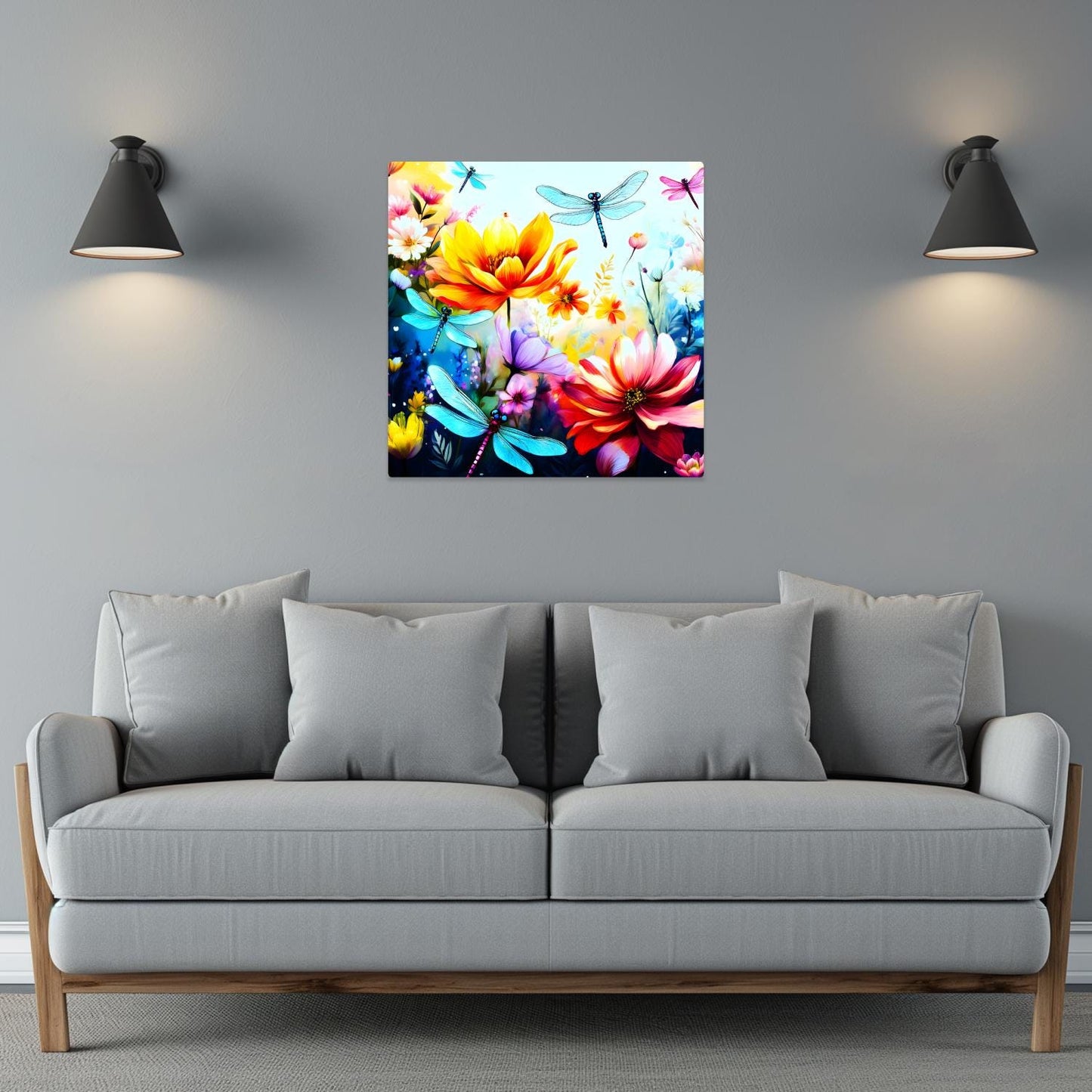 Dragonfly 2, Printed On Gloss Aluminium To Enhances Colours And Detail, Unique Gift Idea, A Gift That Will Lasts Forever...