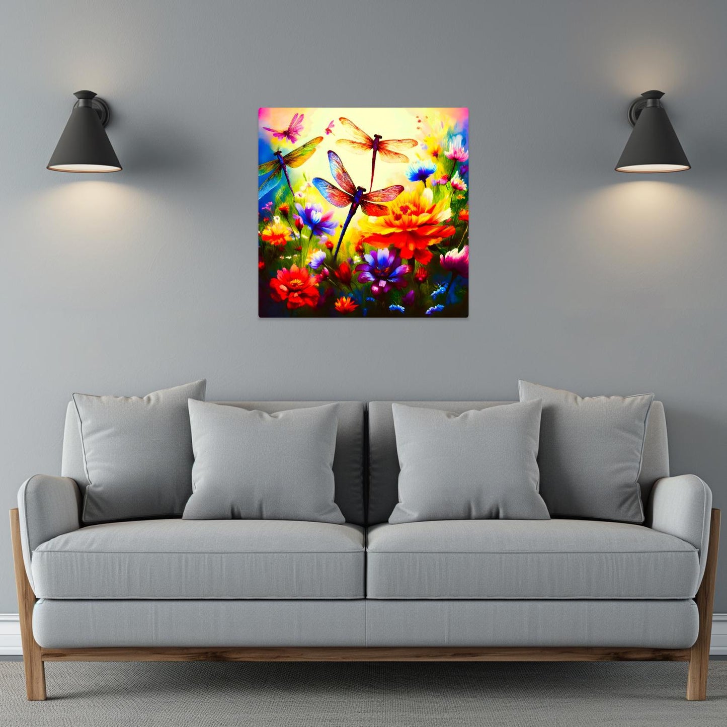Dragonfly 3, Printed On Gloss Aluminium To Enhances Colours And Detail, Unique Gift Idea Print, A Gift That Will Lasts Forever...