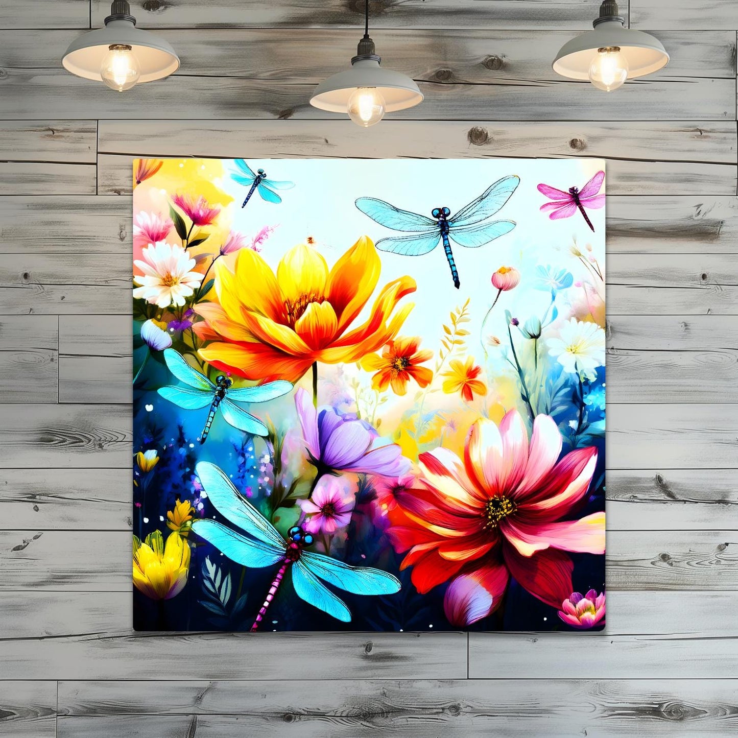 Dragonfly 2, Printed On Gloss Aluminium To Enhances Colours And Detail, Unique Gift Idea, A Gift That Will Lasts Forever...