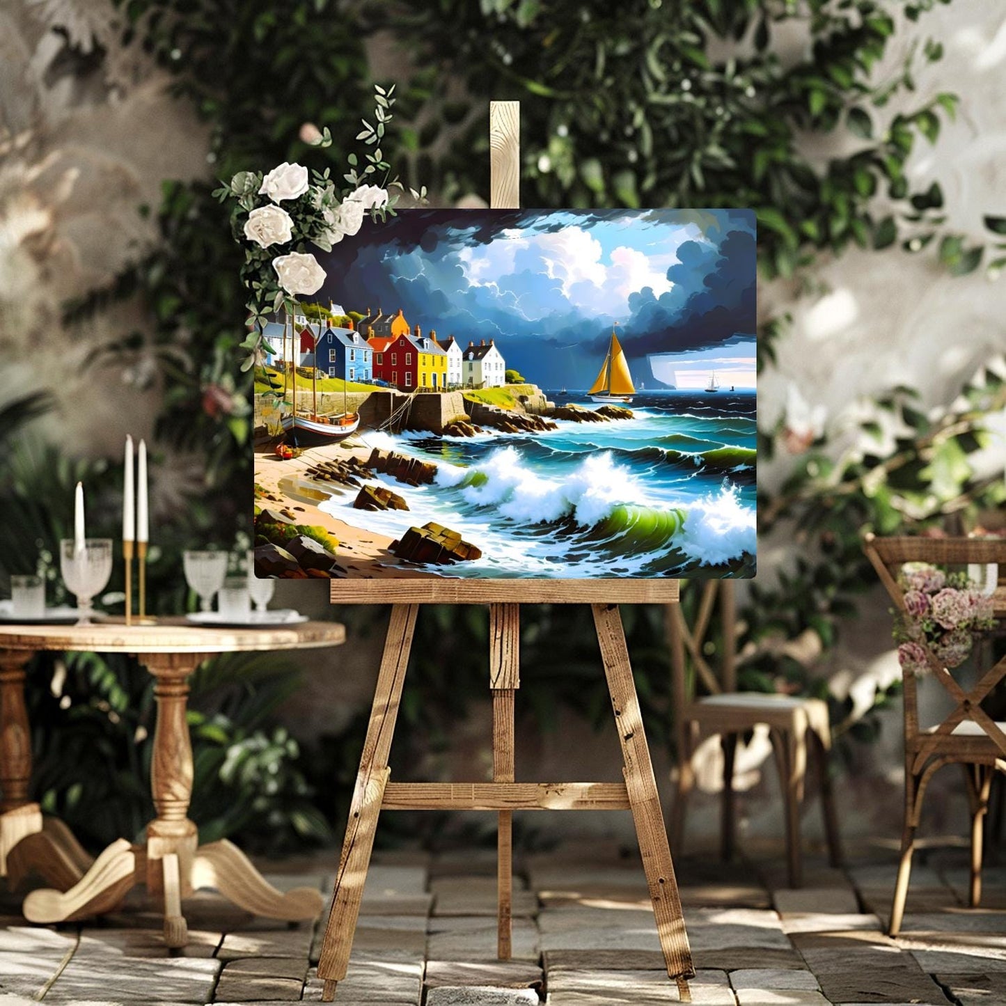 Coastal CO3, Printed On Gloss Aluminium To Enhance Colours And Detail, Unique Wall Print, A Gift That Will Last A Lifetime...