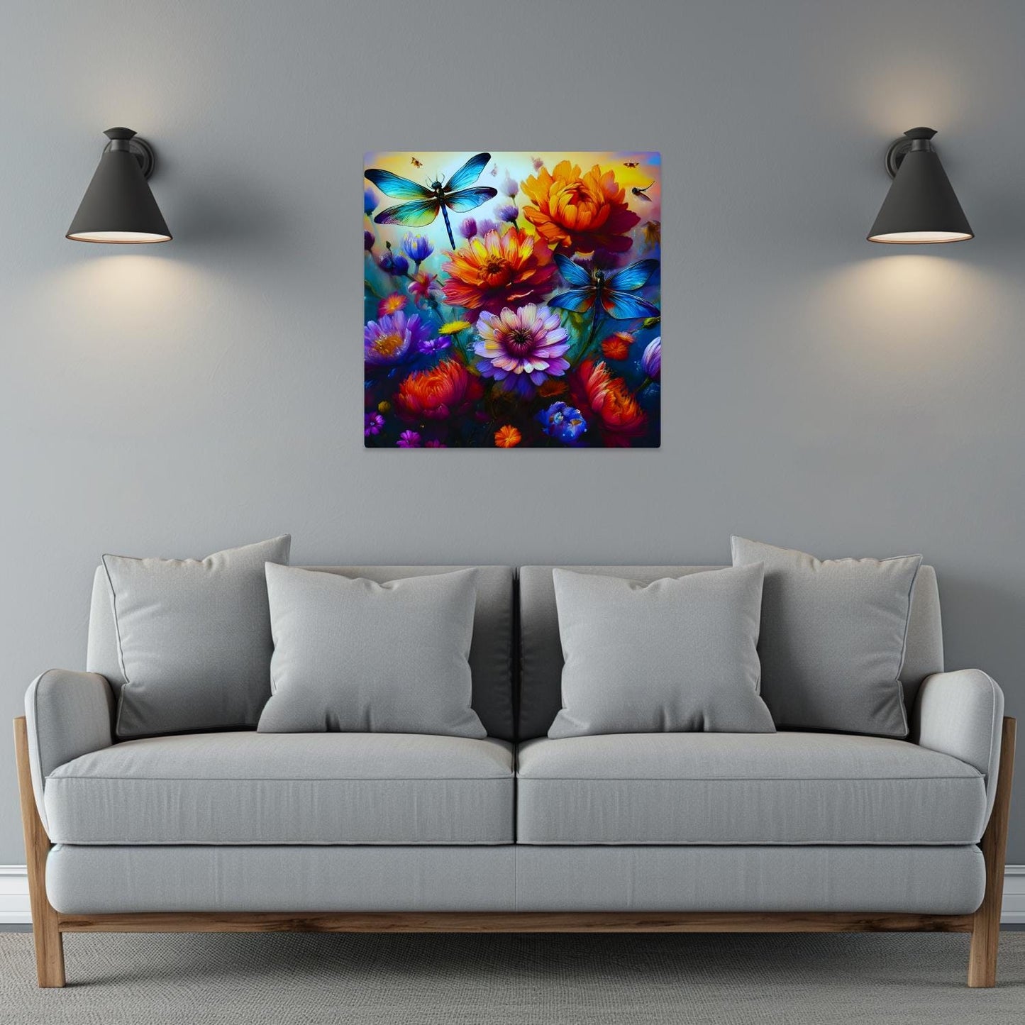 Dragonfly 4, Printed On Gloss Aluminium To Enhances Colours And Detail, Unique Gift Idea Print, A Gift That Will Lasts Forever...