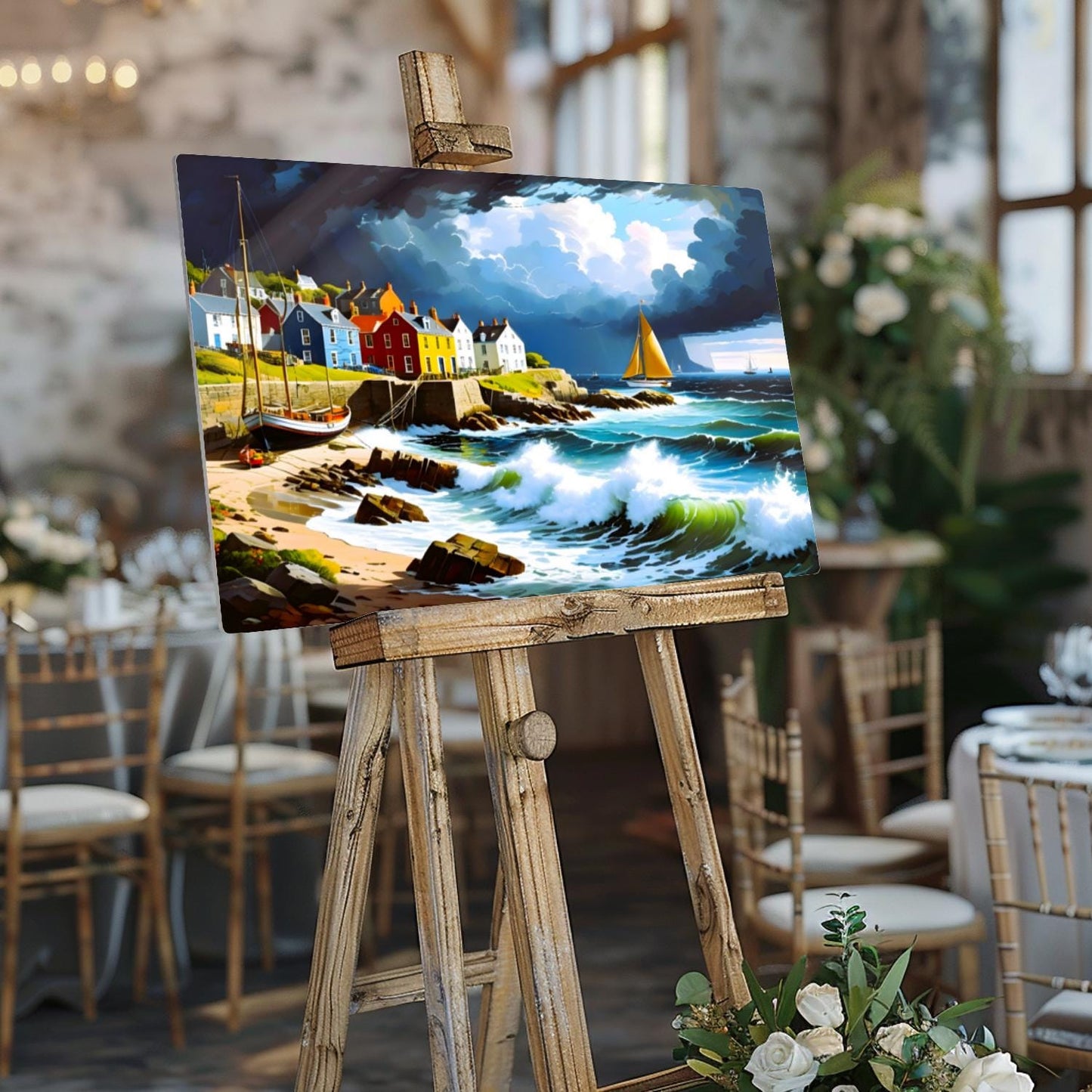Coastal CO3, Printed On Gloss Aluminium To Enhance Colours And Detail, Unique Wall Print, A Gift That Will Last A Lifetime...