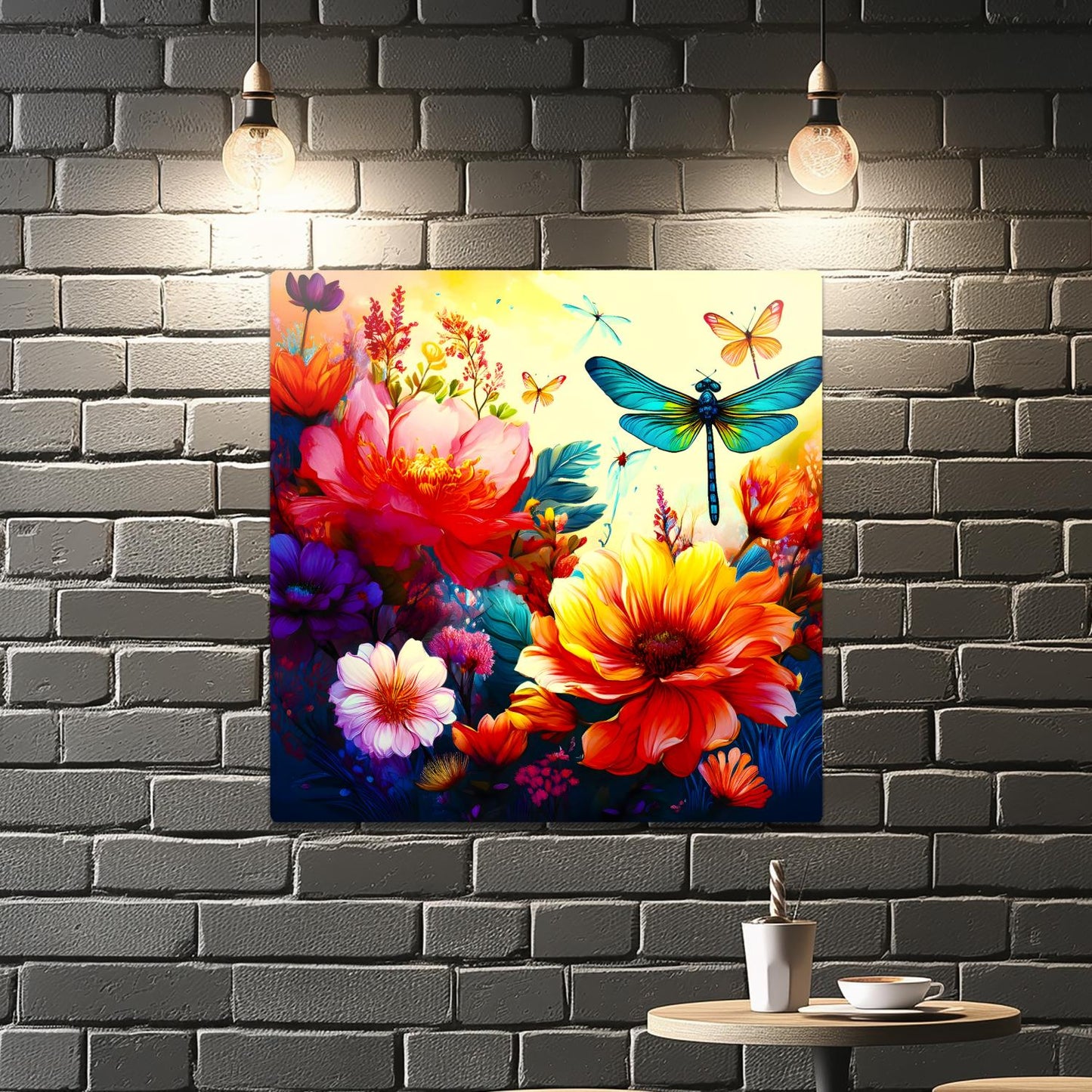 Dragonfly 1, Printed On Gloss Aluminium To Enhances Colours And Detail, Unique Gift Idea, A Gift That Will Lasts Forever...