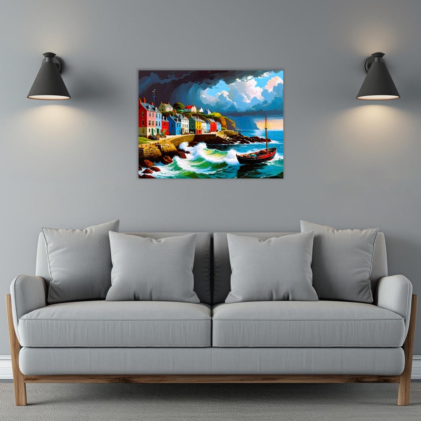Coastal CO2, Printed On Gloss Aluminium To Enhance Colours And Detail, Unique Wall Print, A Gift For A Lifetime...