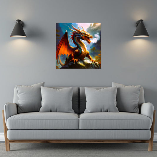 Dragon D4, Printed On Gloss Aluminium To Enhance Colours And Detail, Unique Wall Print, A Gift For A Lifetime...