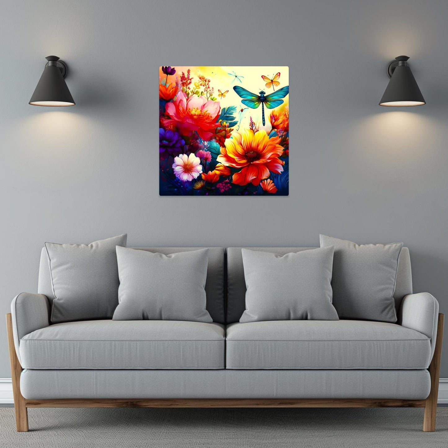 Dragonfly 1, Printed On Gloss Aluminium To Enhances Colours And Detail, Unique Gift Idea, A Gift That Will Lasts Forever...