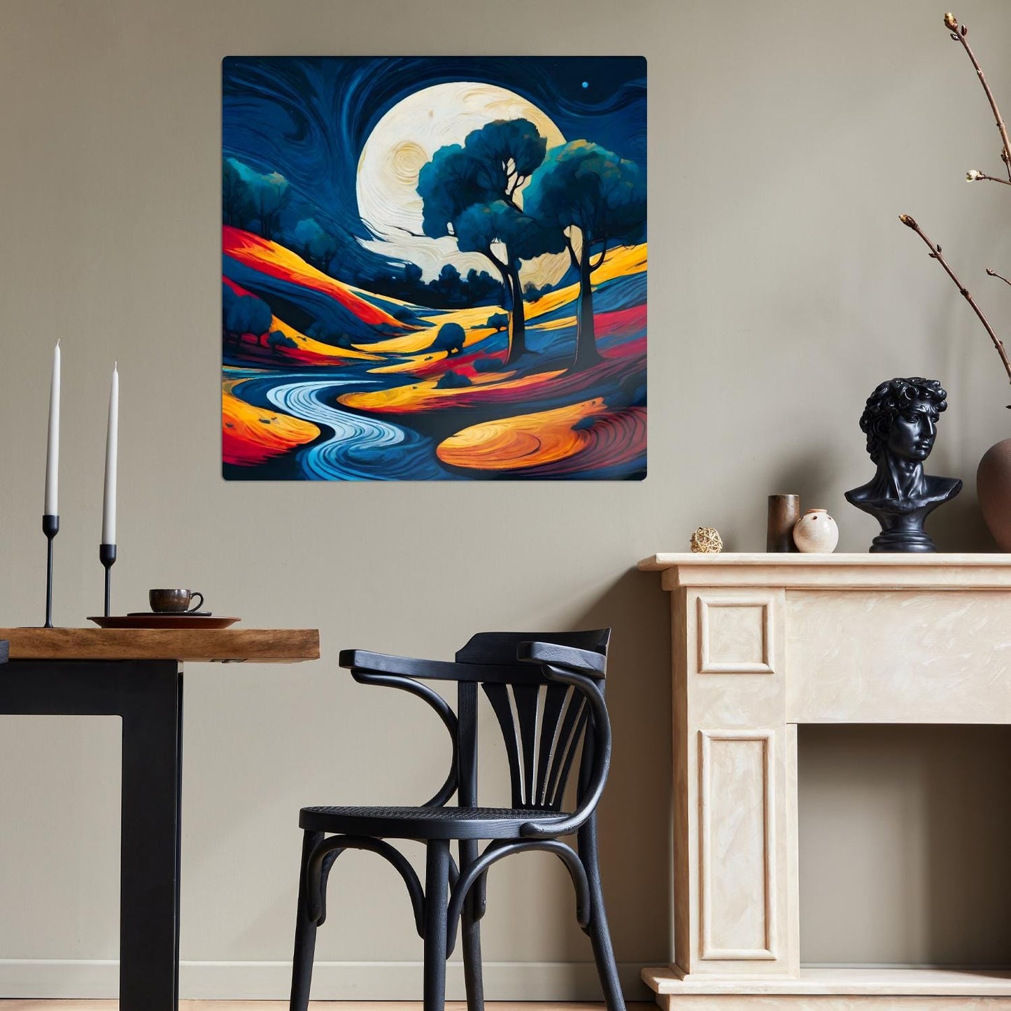 Landscape L2, Printed On Steel, Unique Image, Highly Detailed, Vibrant Colours, Perfect Wall Décor, A Gift For A Lifetime