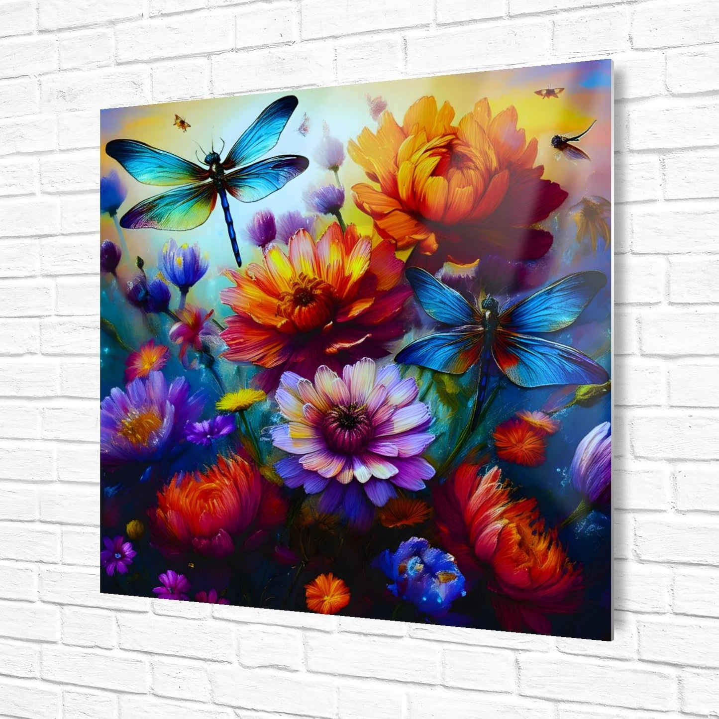 Dragonfly 4, Printed On Gloss Aluminium To Enhances Colours And Detail, Unique Gift Idea Print, A Gift That Will Lasts Forever...