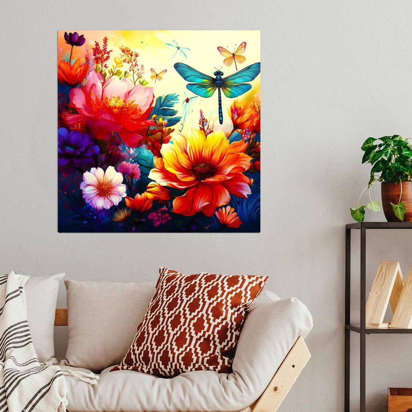 Dragonfly 1, Printed On Gloss Aluminium To Enhances Colours And Detail, Unique Gift Idea, A Gift That Will Lasts Forever...