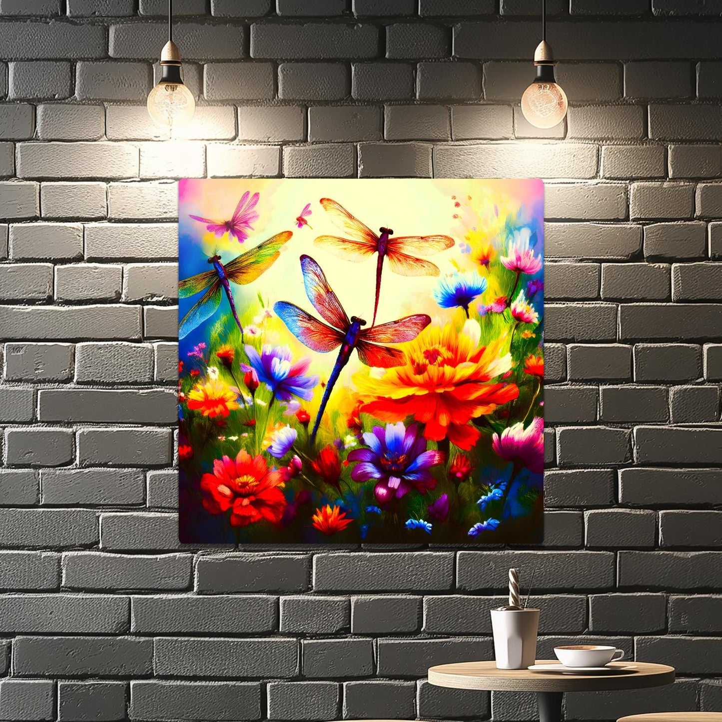Dragonfly 3, Printed On Gloss Aluminium To Enhances Colours And Detail, Unique Gift Idea Print, A Gift That Will Lasts Forever...