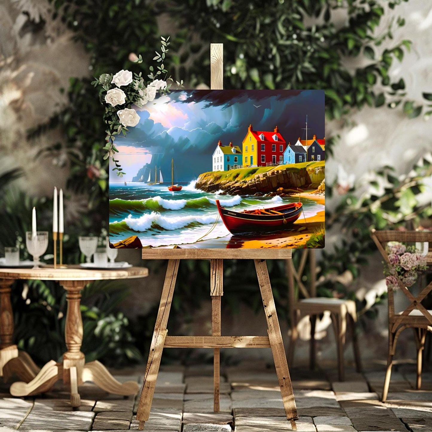 Coastal CO1, Printed On Gloss Aluminium To Enhance Colours And Detail, Unique Wall Print, A Gift For A Lifetime...