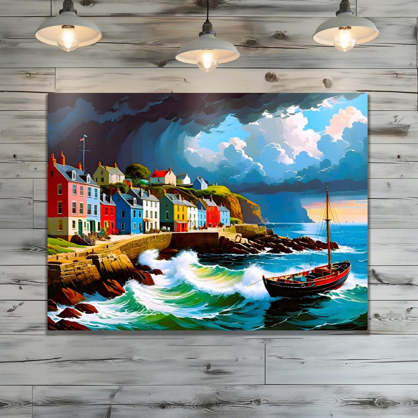 Coastal CO2, Printed On Gloss Aluminium To Enhance Colours And Detail, Unique Wall Print, A Gift For A Lifetime...
