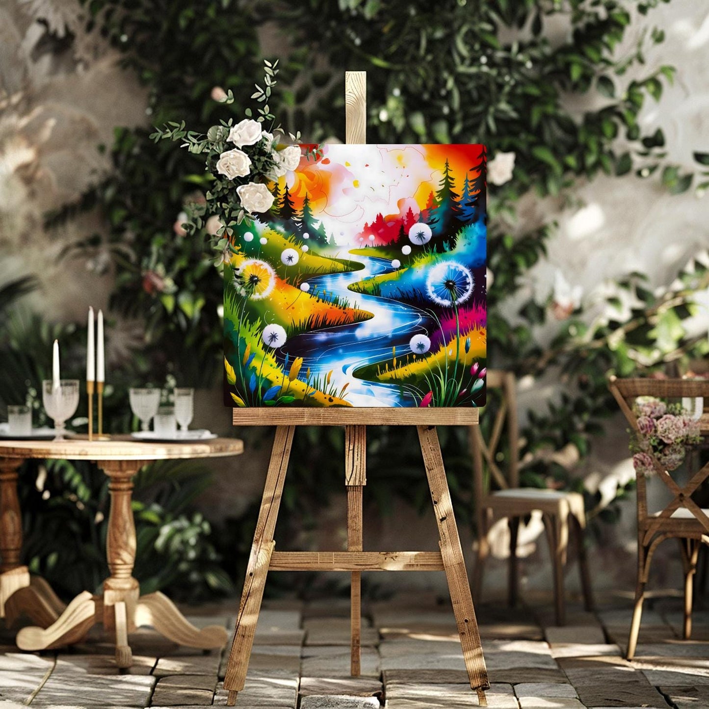 Dandelion No.D1, Metal Wall Art, Unique Images, Highly Detailed, Unique Gifts, Vibrant Colours, Art Is A gift For A Lifetime