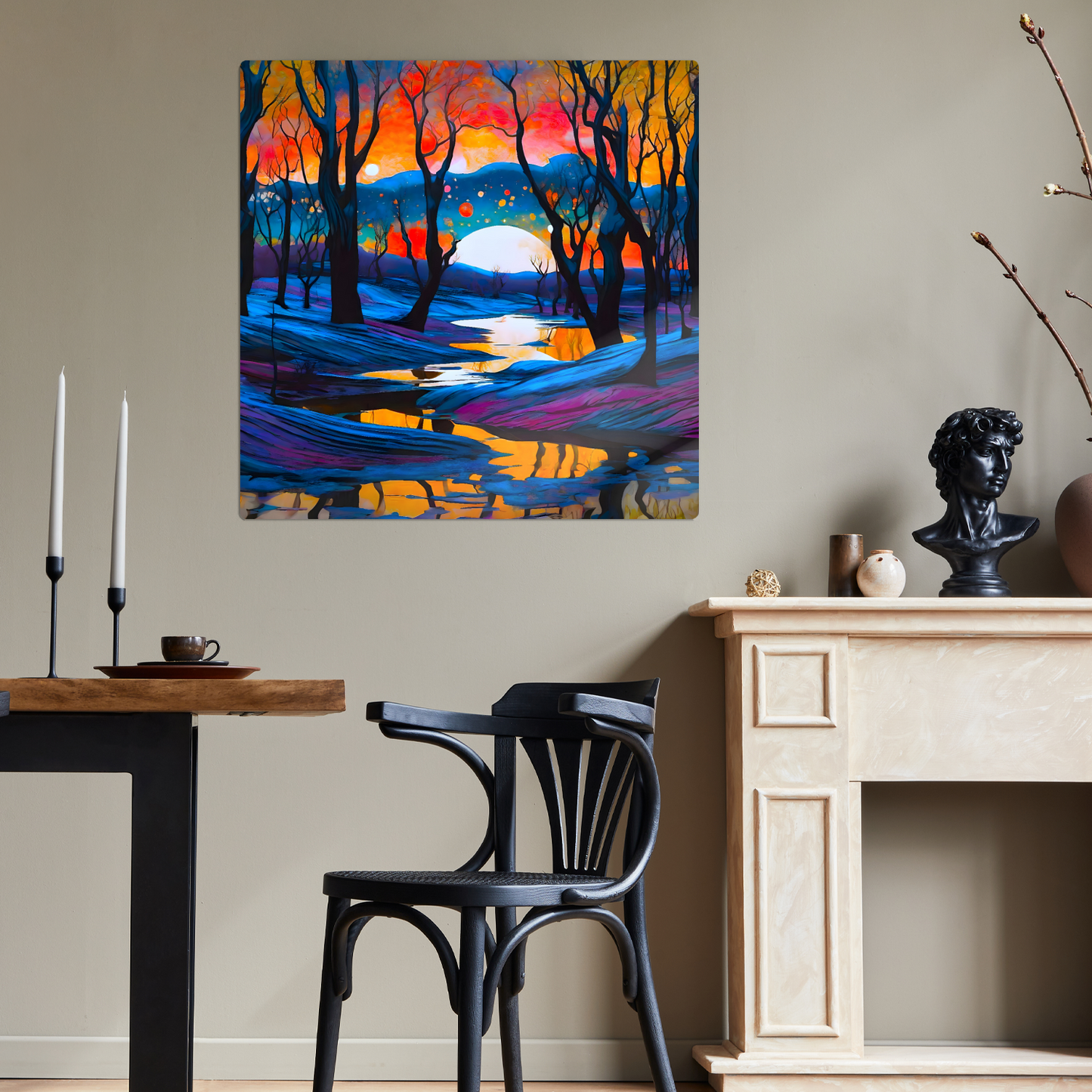 Landscape L9, Printed On Steel, Unique Image, Highly Detailed, Vibrant Colours, Great Depth Of Field, A Gift For A Lifetime