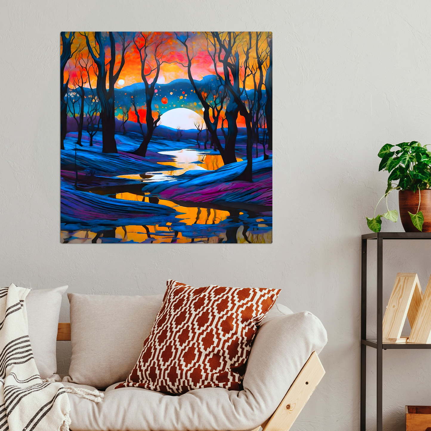 Landscape L9, Printed On Steel, Unique Image, Highly Detailed, Vibrant Colours, Great Depth Of Field, A Gift For A Lifetime