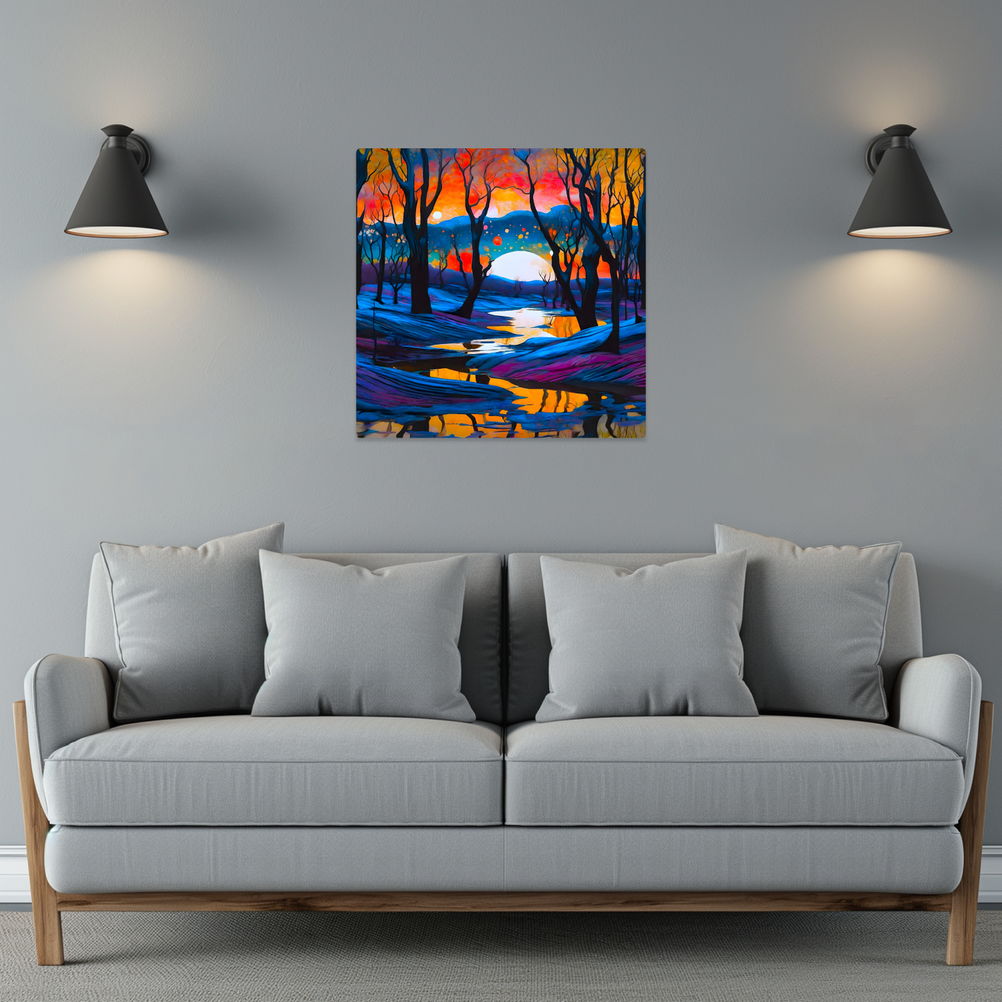 Landscape L9, Printed on aluminium to enhance colour and detail. A great gift idea that will endure a lifetime...