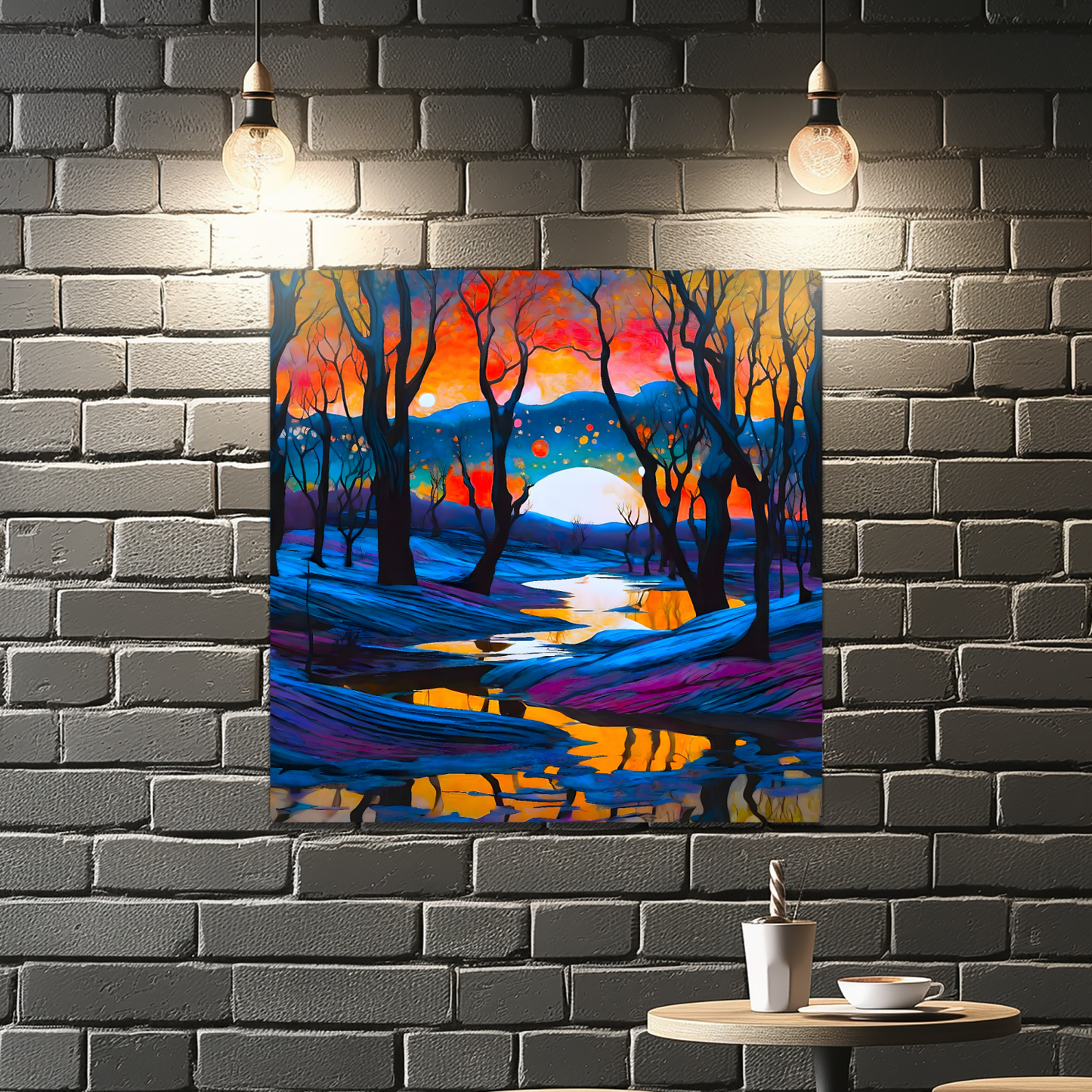 Landscape L9, Printed On Steel, Unique Image, Highly Detailed, Vibrant Colours, Great Depth Of Field, A Gift For A Lifetime