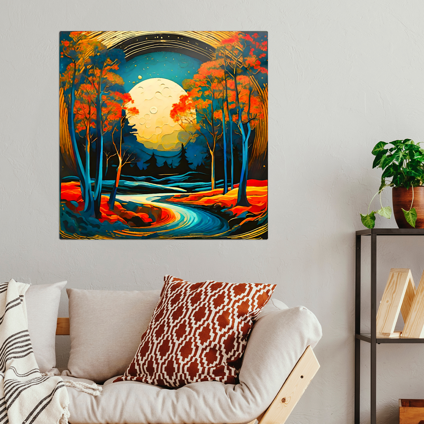 Landscape L10, Printed On Steel, Unique Image, Highly Detailed, Vibrant Colours, Great Depth Of Field, A Gift For A Lifetime