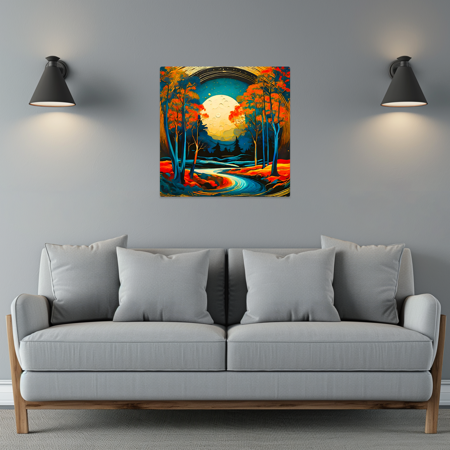 Landscape L10, Printed On Steel, Unique Image, Highly Detailed, Vibrant Colours, Great Depth Of Field, A Gift For A Lifetime