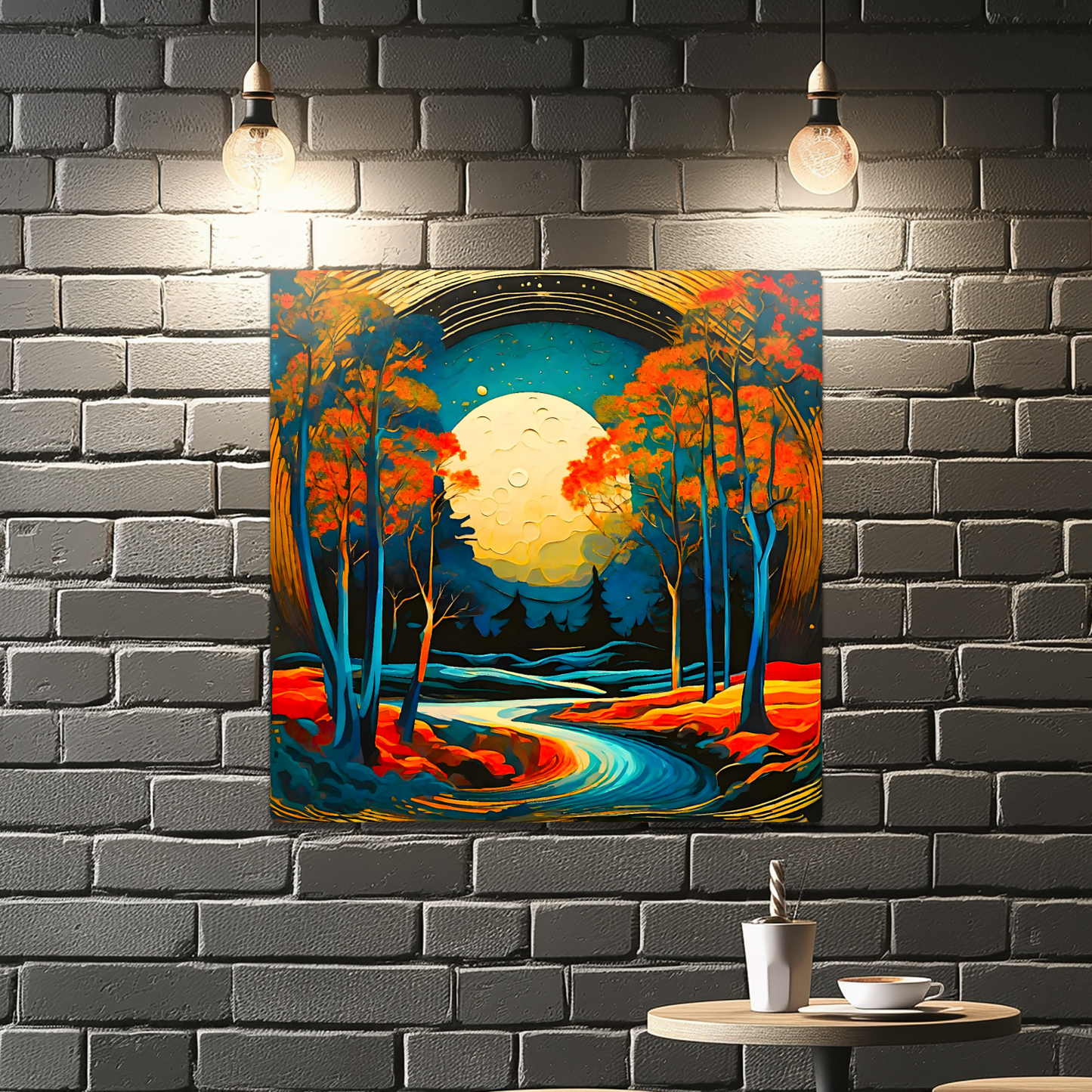 Landscape L10, Printed On Steel, Unique Image, Highly Detailed, Vibrant Colours, Great Depth Of Field, A Gift For A Lifetime
