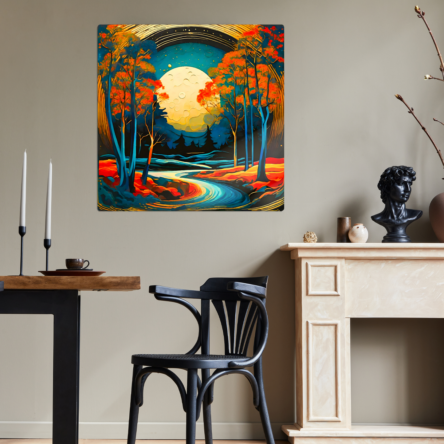 Landscape L10, Printed On Steel, Unique Image, Highly Detailed, Vibrant Colours, Great Depth Of Field, A Gift For A Lifetime